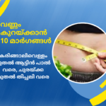 വണ്ണം കുറയ്ക്കാൻ 10 മാർഗങ്ങൾ